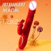 Red(Thrusting Dildo Rabbit Vibrator)