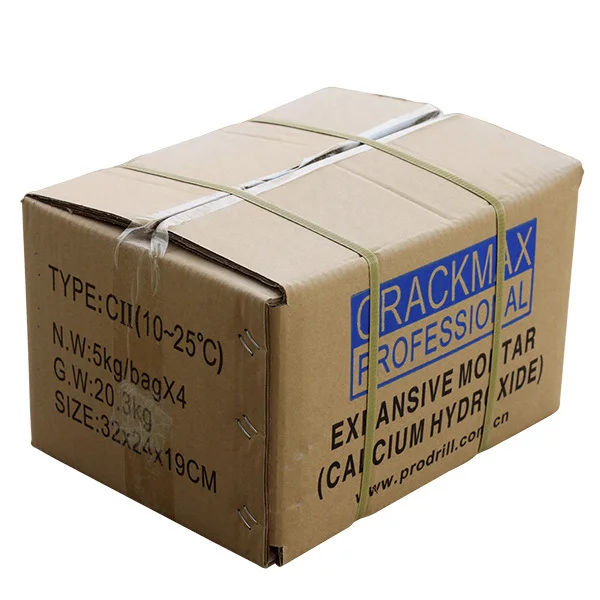 
 Бесшумный каменный растрескивающий порошок, растрескивающий агент для разрушения  