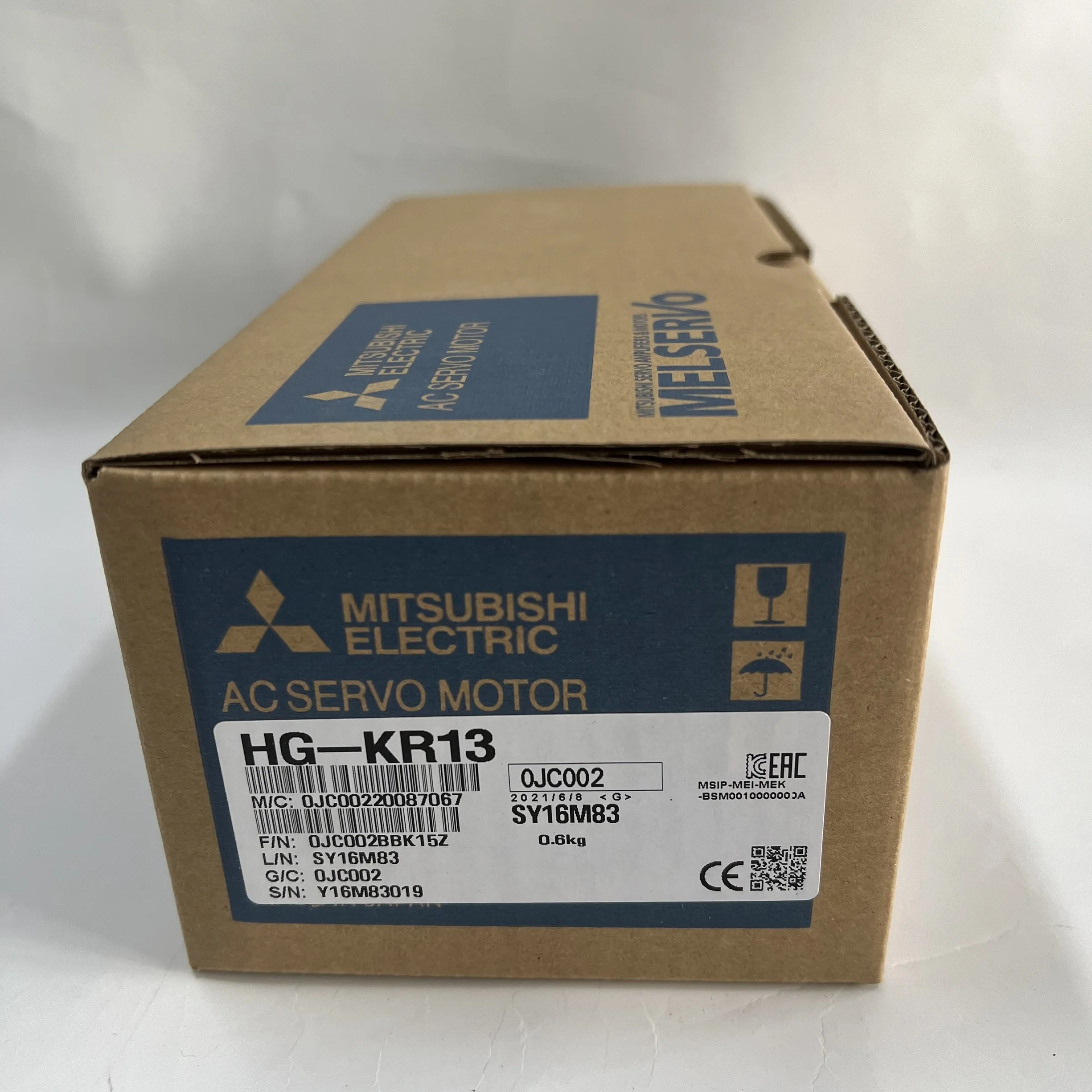 Mitsubishi AC Servo Motor HG-KR13