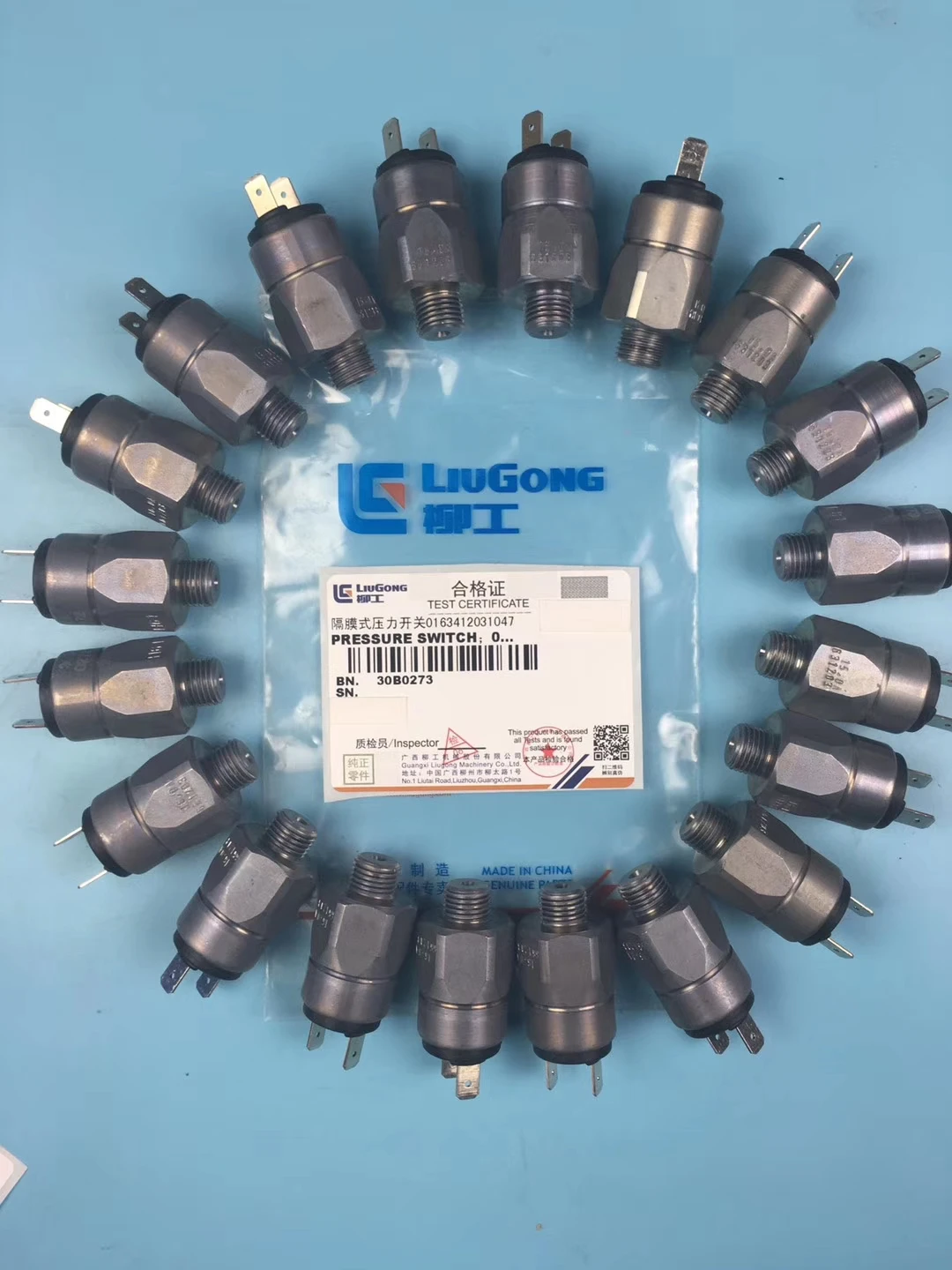 Liugong Part 30B1042 Low Pressure Sensor 50bar