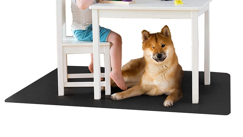 Factory Wholesale Modern PVC Washable Chair Mat for Hair Stylist Barber Shop Non-Slip Home Use supplier