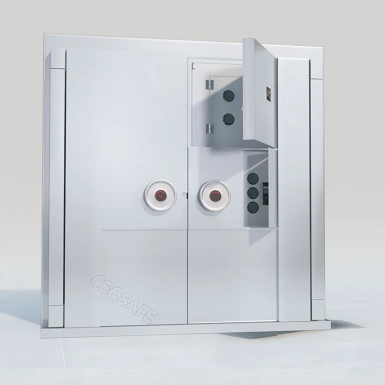 CEQSAFE Customized High Quality Steel Bank Safe Vault Metal Security Door with Electronic Digital Lock manufacture
