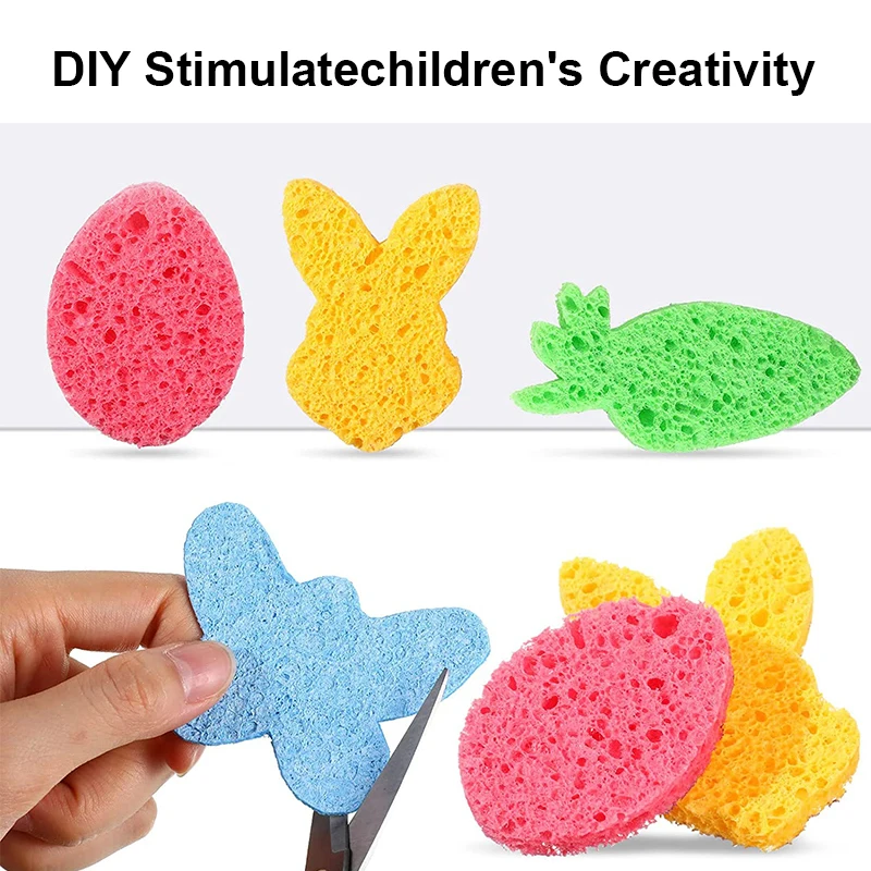 Сжатая целлюлозная губка для мытья посуды