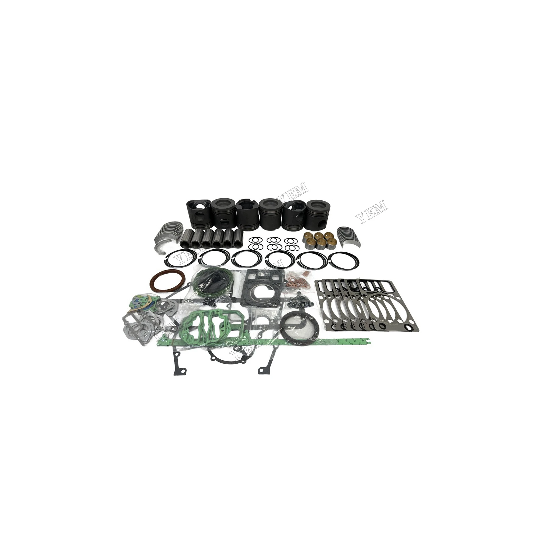 BF6M1015 Engine Overhaul Kit With Piston Rings Cylinder Gaskets Bearings for Deutz Replacement Engine Parts