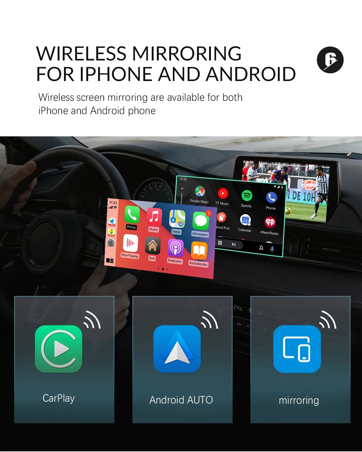 New Smart Carplay Ai Box Mini Android 9.0 Box 4g+64g Octa Core 