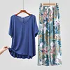 Denim blue bean green lily