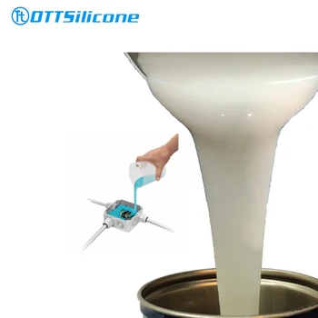 Highly Transparent OTT-DN306 RTV 2 Silicone Gel for Sealing