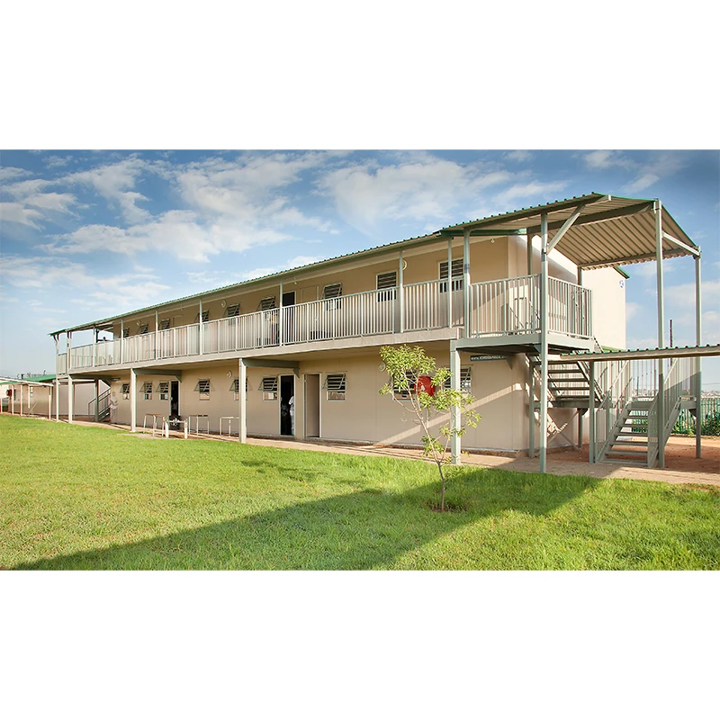 Cheap Ready Made Flat Roof Small Concrete Galvanized Prefabricated House Plans for 3 Bedroom Kit Manufactured Homes Philippines
