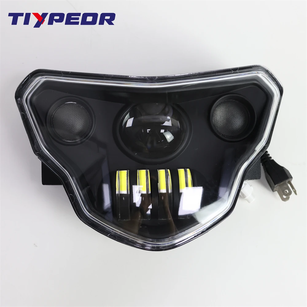 product tiypeor new generation front light for g310r g310gs2017 2018 devil eye drl motorcycle lights assembly led projector headlight-5