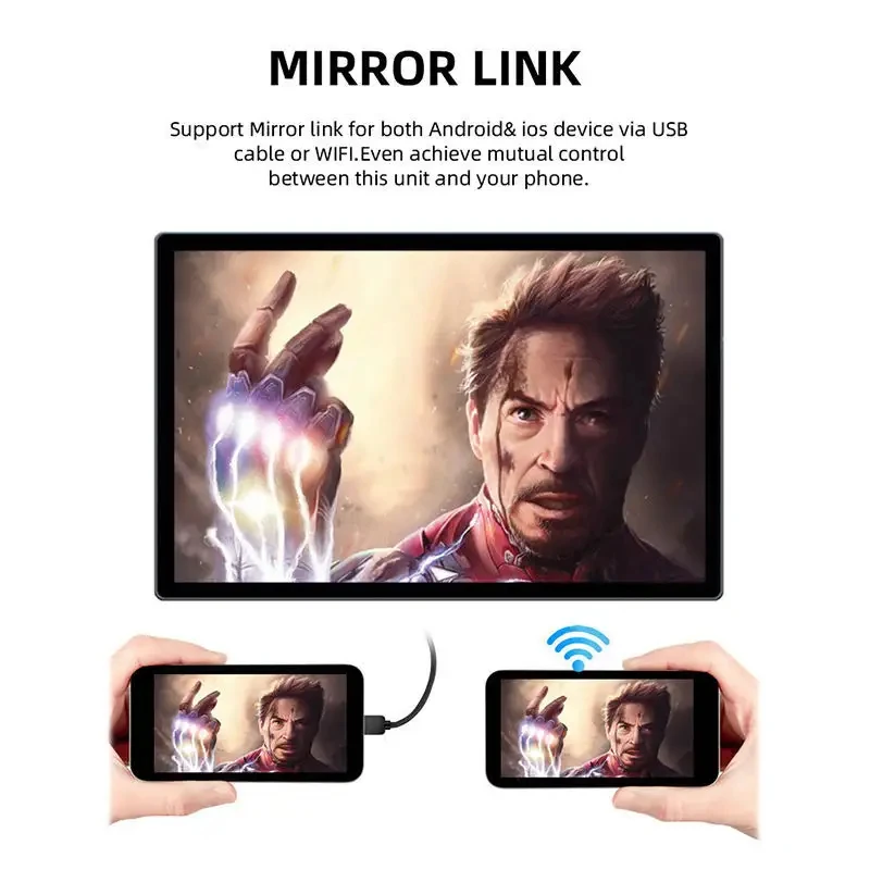 Rotation Android 12 Car Radio Multimedia Player GPS Navigation 13 Inch Car Audio Stereo AHD Camera