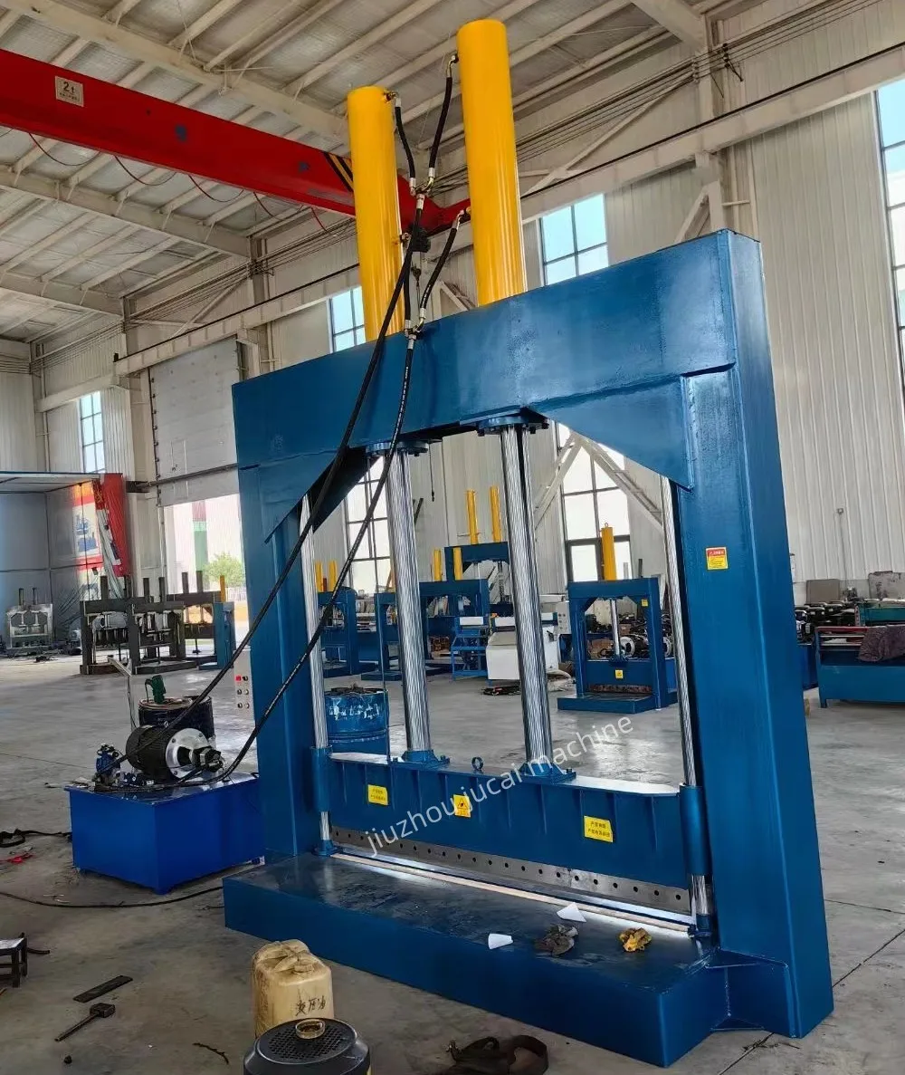 Vertical Hydraulic Guillotine Rubber Bale Cutters
