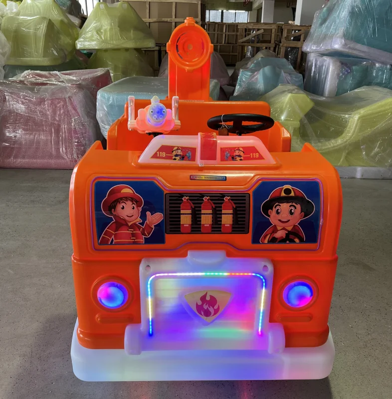 Красочные Развлечения для использования в помещении и на улице пожарная машина для детей и взрослых горячая распродажа