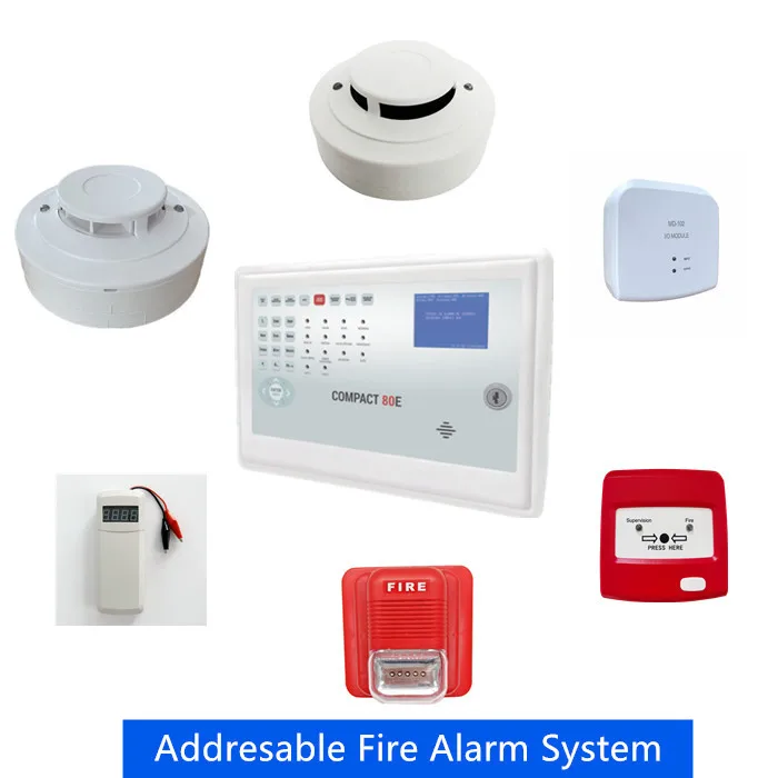 12 Years Factory Addressable Fire Alarm System Addressable Input/output ...