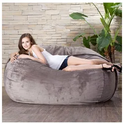 American style 7ft fur bean bag sofa living room game bean bag giant chair beanbag large NO 3