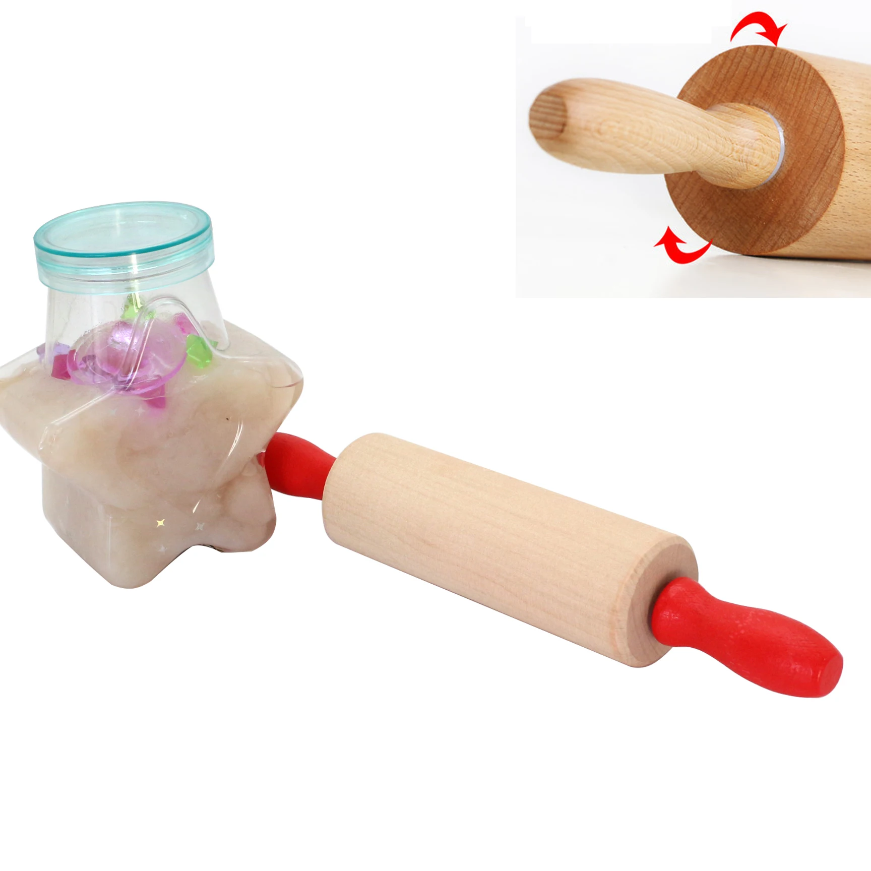 Set 2 Mattarelli In Legno - Piccolo E Medio Per Pasta, Pizza E Dolci - Foto 4