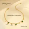 Nmsa-j2110-2 green anklet
