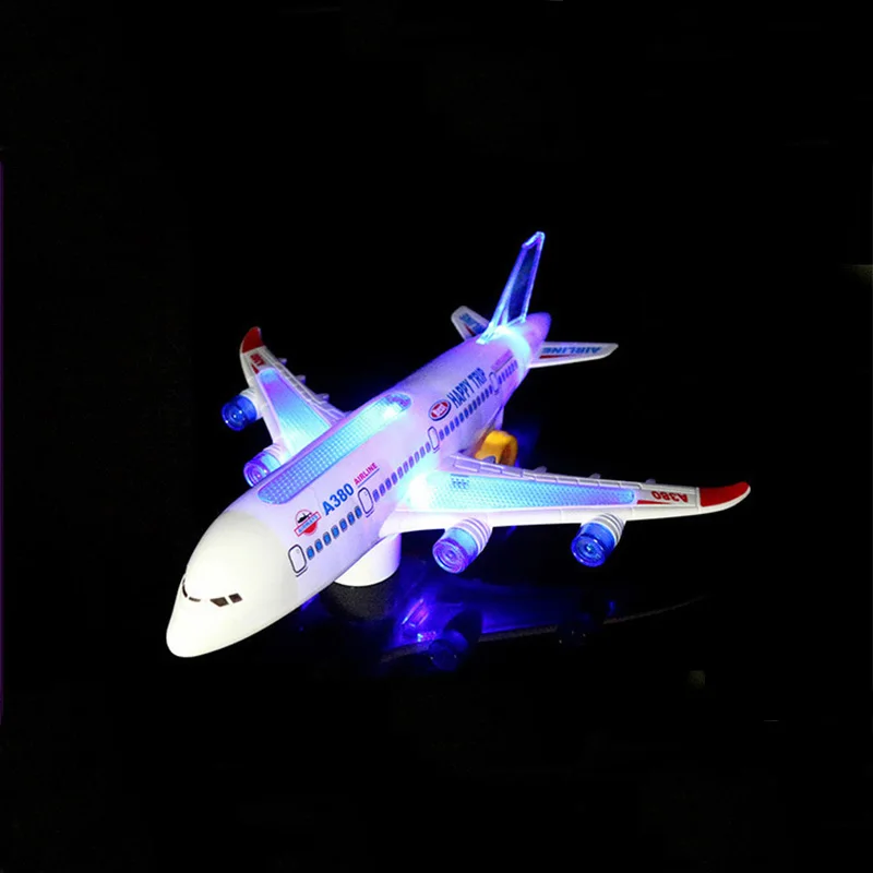 Toys Kids Electric Plane Model With Light And Sound Plane Toy - Buy ...