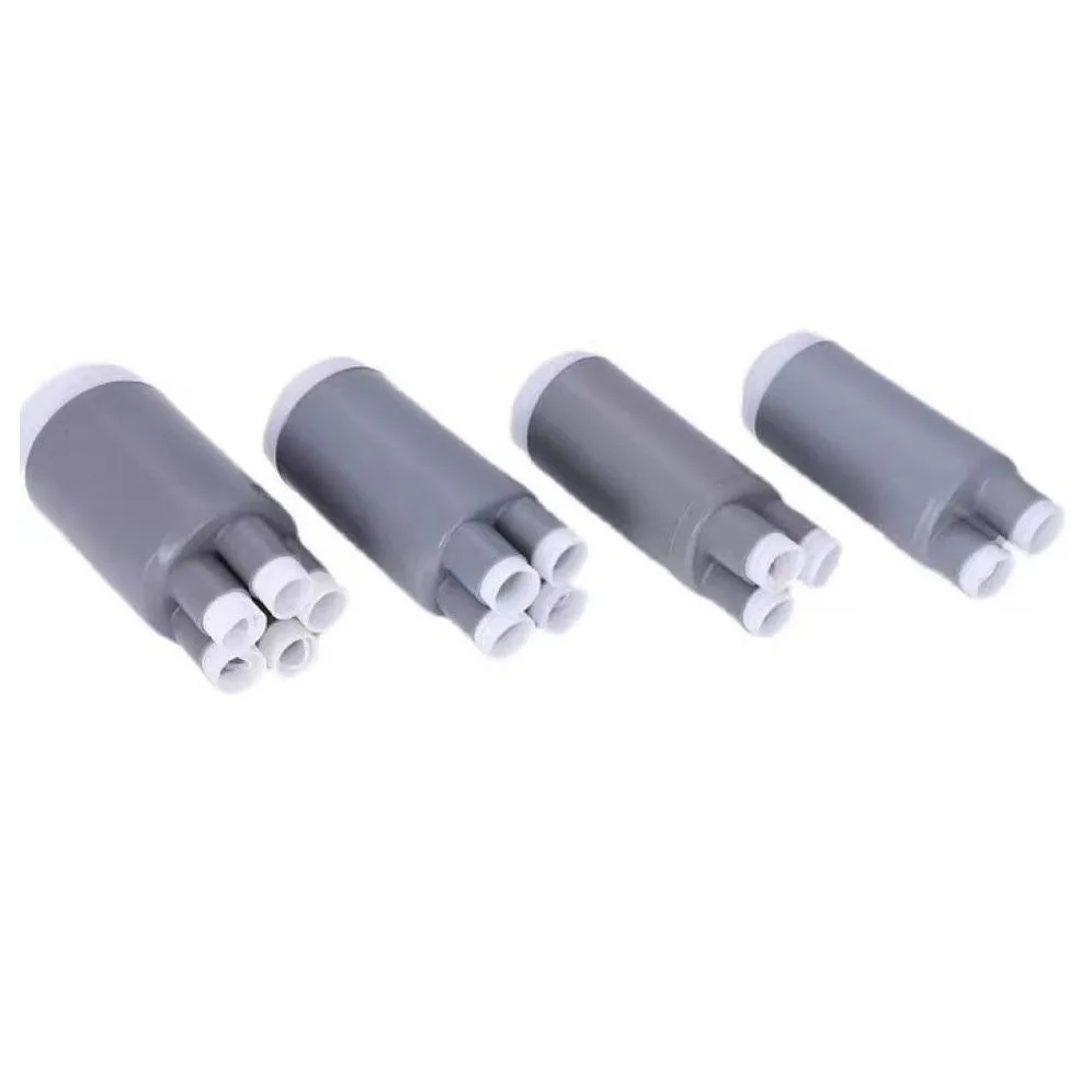 10KV cold shrink three finger sleeve silicone rubber cold shrink terminal accessories manufacture