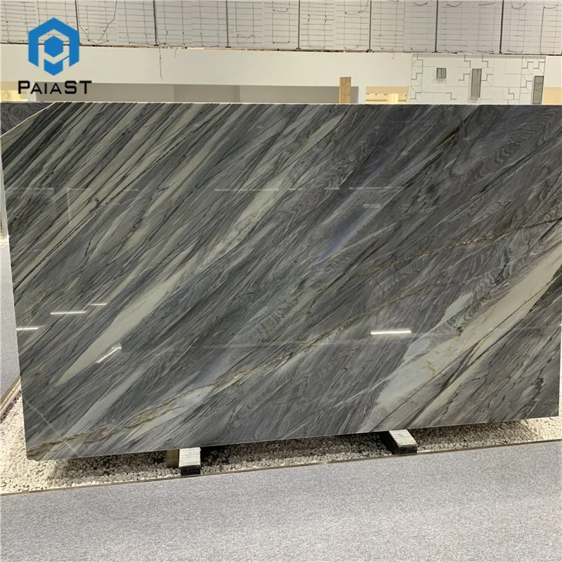product top quality colombian natural blue slab azurite granite slabs quartzite for countertops-2