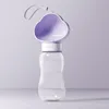 Botella de agua grande morada-600ml