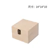 Natural wood color flip cover 14*14*10