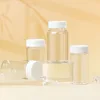 Transparent Bottle +Plastic Cap