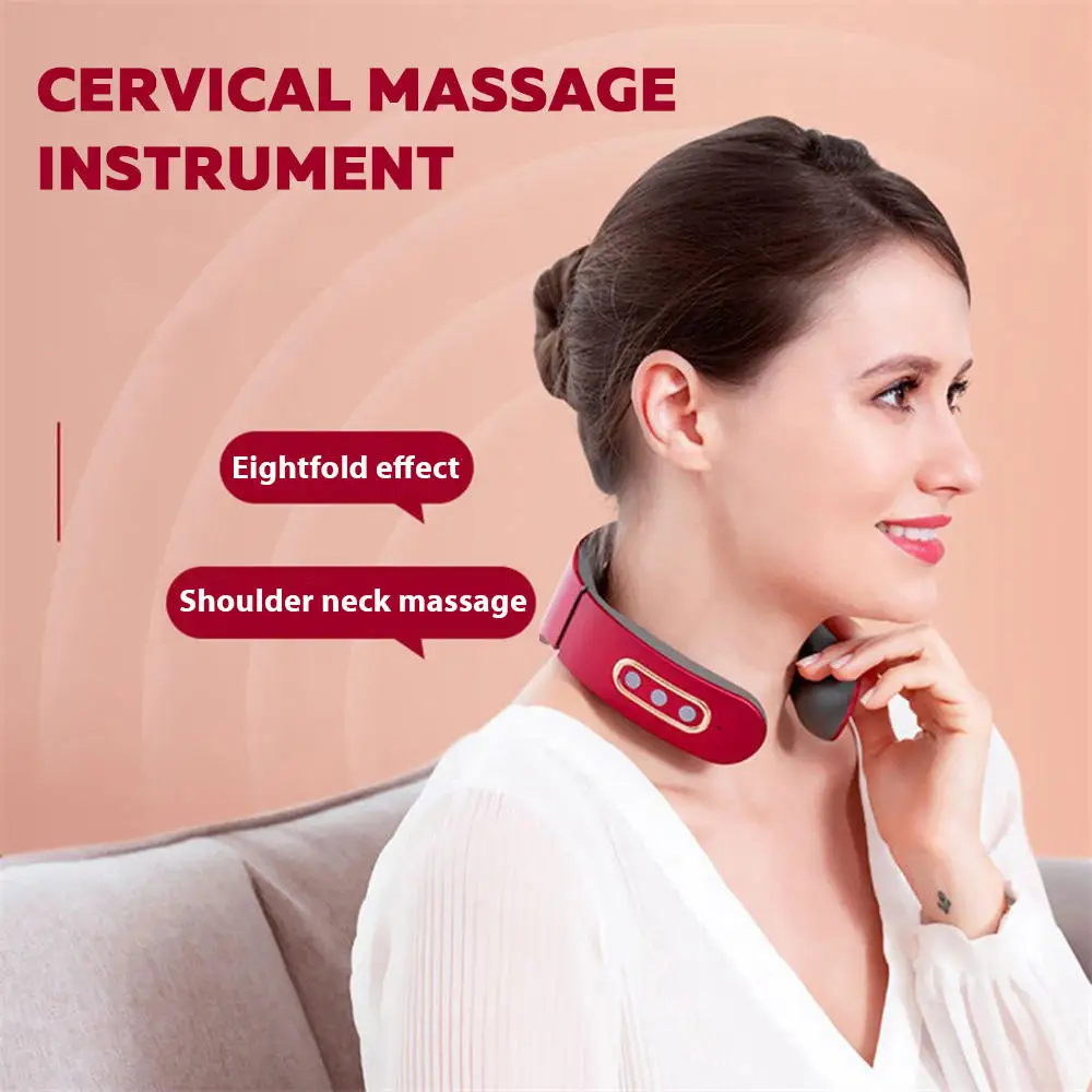 Best Seller Handheld Wireless Smart Neck Massager Multi Function 4