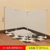 Three pieces that don't take up much space against the wall