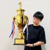 Football Metal Trophy Model