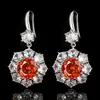 Orange earrings