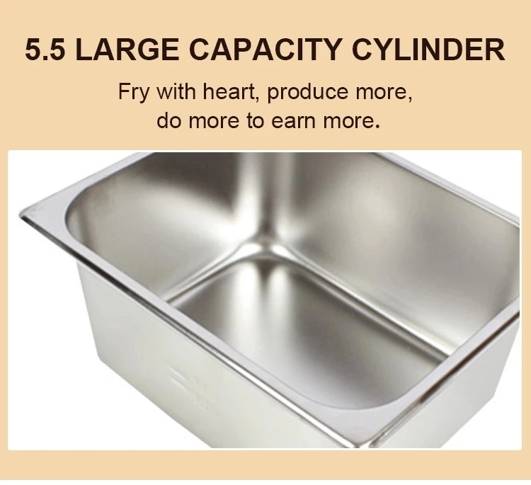 Top Seller Stainless Steel Commercial Gas Griddle Deep Fryer Chicken Chips Pressure Deep Fryer manufacture