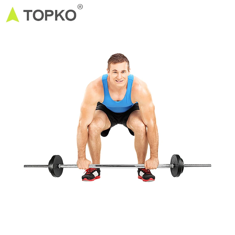 Оборудование для фитнеса TOPKO тренировочная конкурсная силовая тяжелая атлетика штанга 20 кг