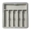 Gray (Three-Sided Expandable Cutlery Storage Box)