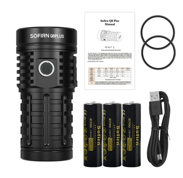 Sofirn 16000lm Q8 Plus - Ultimate Outdoor LED Flashlight