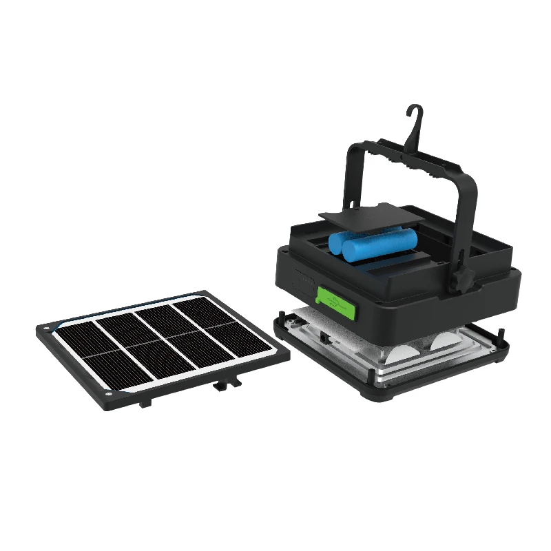 GDPLUS 100W 120W Solar Power Flood Lights Stepless Adjusted Solar Flood Lights Outdoor Waterproof LED