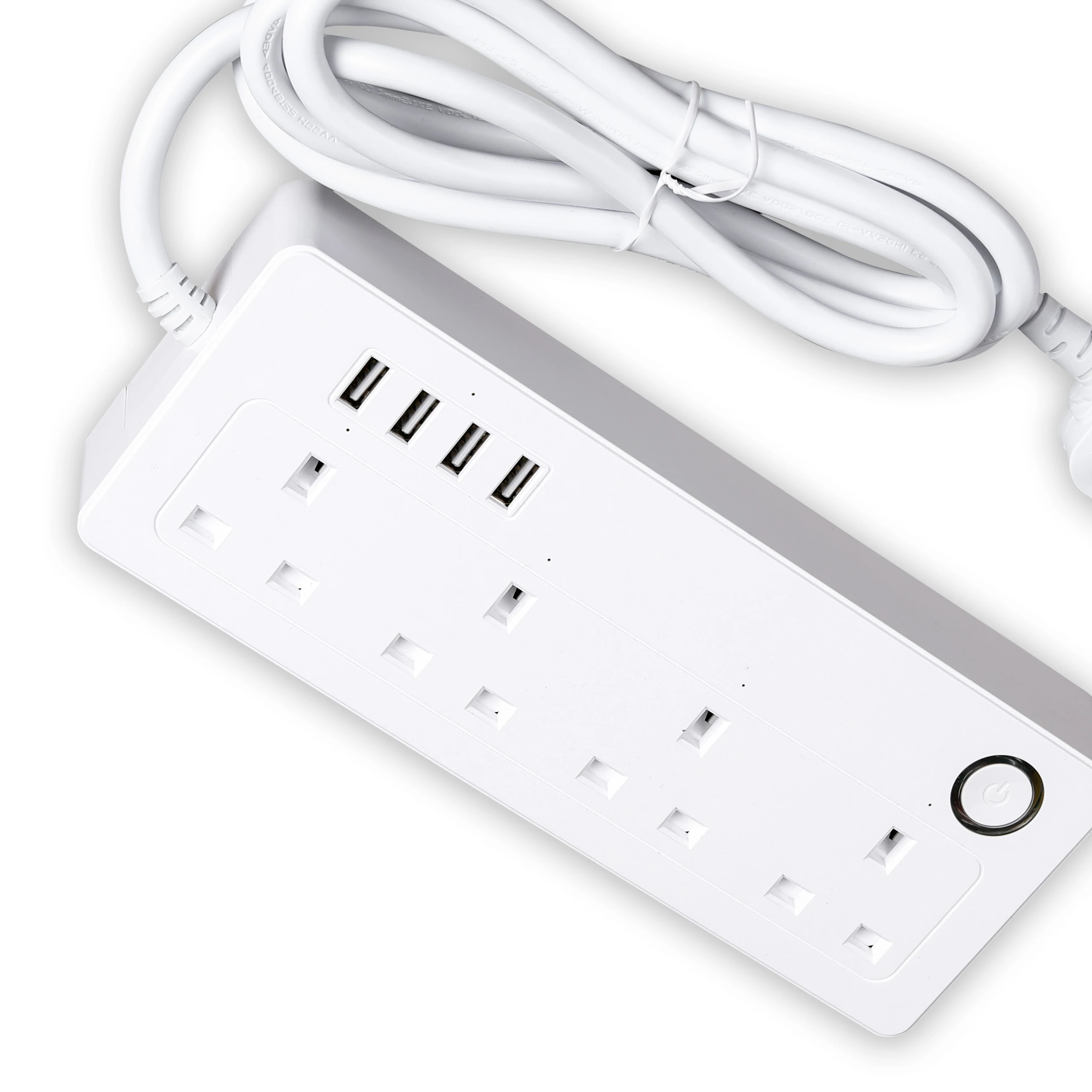 Uksp002 Pd Smart Extension With 4 Socket 4 Usb Hub Wifi Tuya Smart