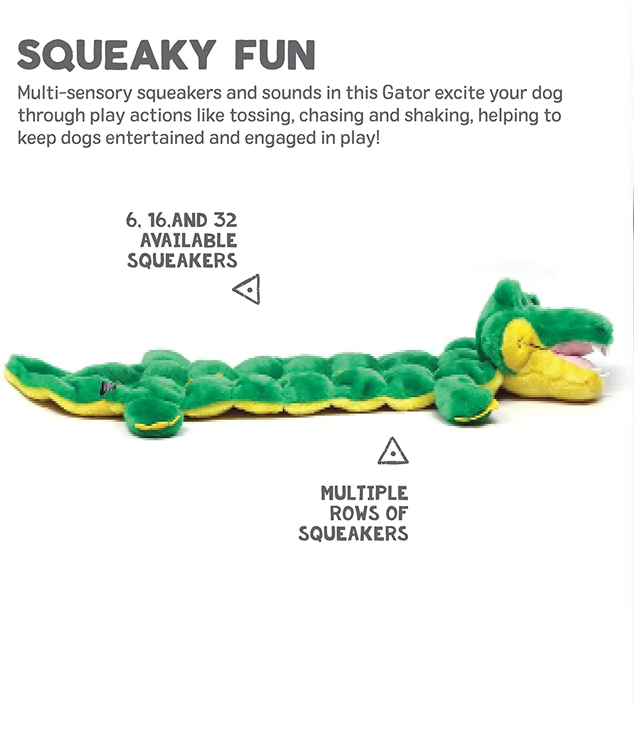 Dogs Squeaky Toys Durable Interactive Dog Chew Toy Dog Toys Pet Accessories With Sounding Crinkle and Squeaker