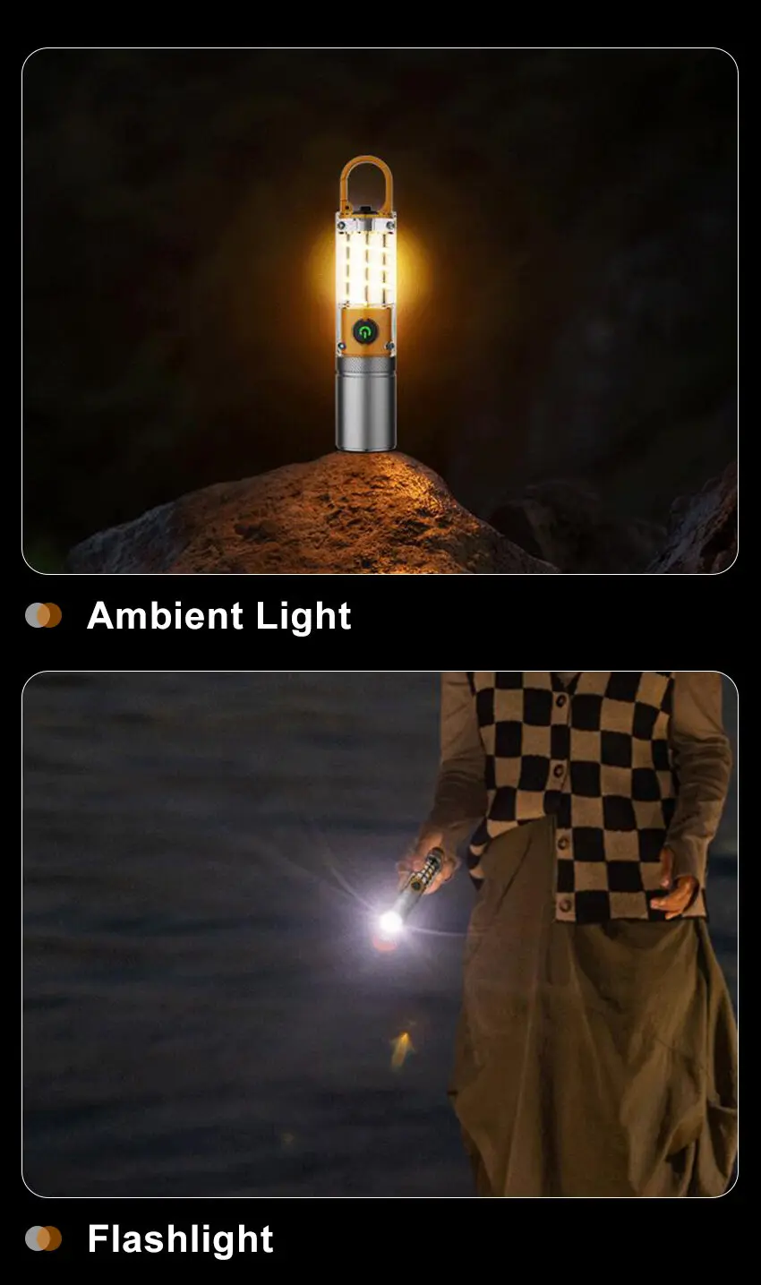 New Design Soft tungsten wire flashlight torch light powerful rechargeable battery EDC small hunting led flashlight camping factory