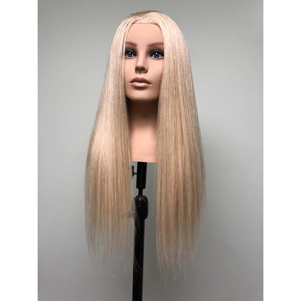 Wholesale Price Europe Face Hair Mannequin  With Shoulder for Academy School