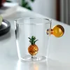 Ananas à manche sphérique orange