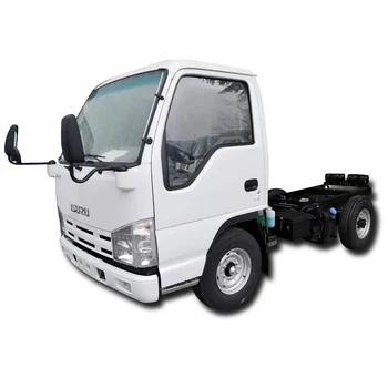 Mini Trucks China ISUZU NKR 100P Single Cab / Double Cab Truck Chassis