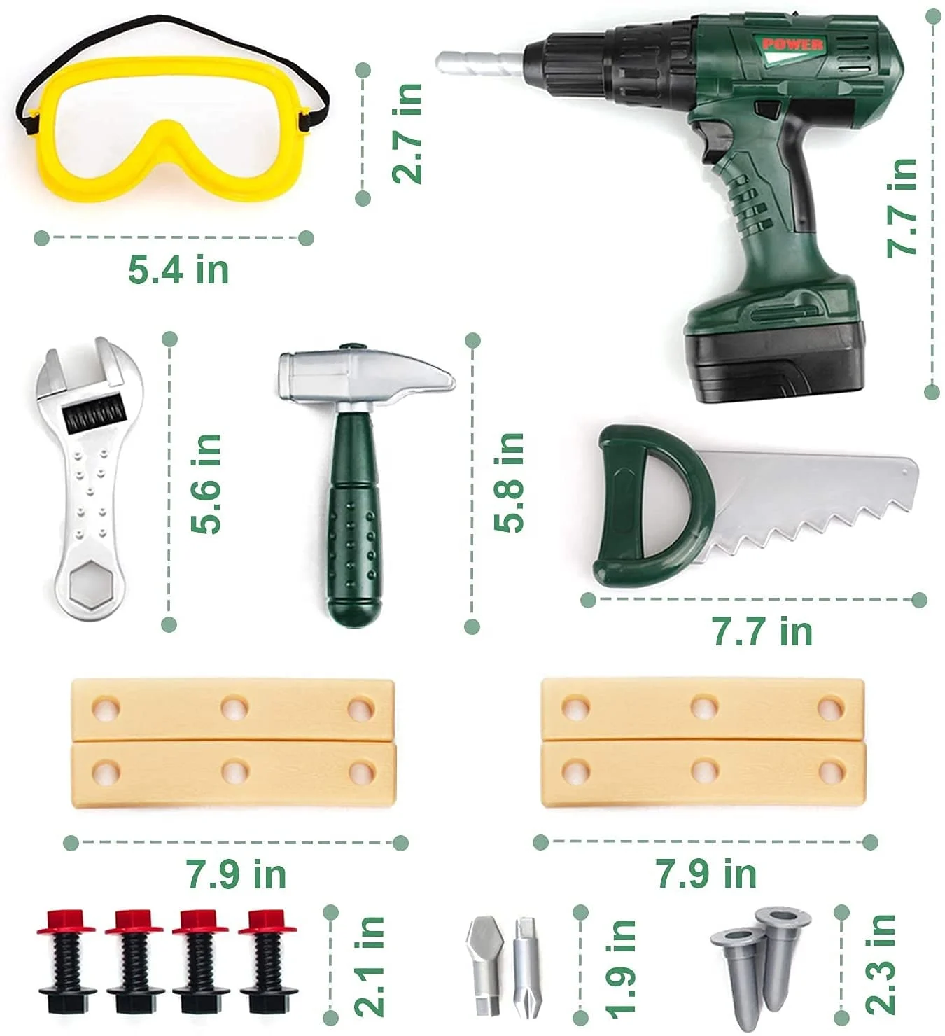 (Только для клиентов из США), игрушечная жизнь, 19 шт., имитация электрических детских интерактивных ролевых игр, игрушечные инструменты, набор инструментов для подарка