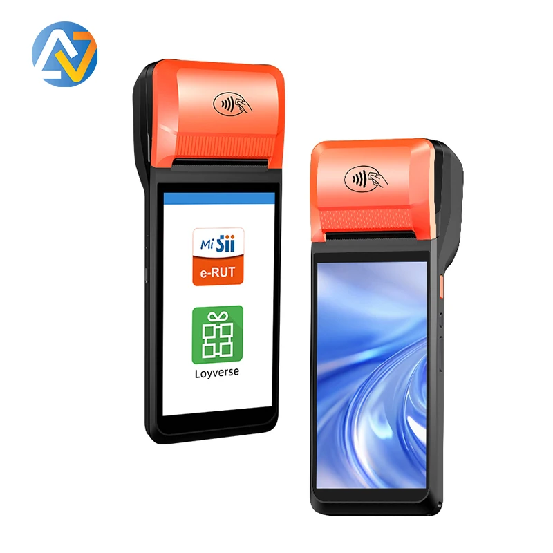 Noryox NB60 6 Inch 3+16GB Handheld Pos NFC Billing MPos Machine All in One Mobile Pos Terminal Handheld With Printer