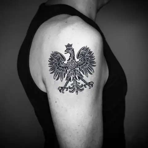 60 Polish Eagle Tattoo Designs For Men  Coat Of Arms Ink  Polish eagle  tattoo Polish tattoos Tattoo designs men