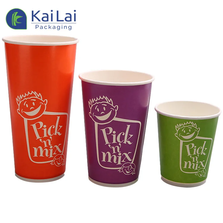 Custom Printed Cold Paper Cups - Paper Cups