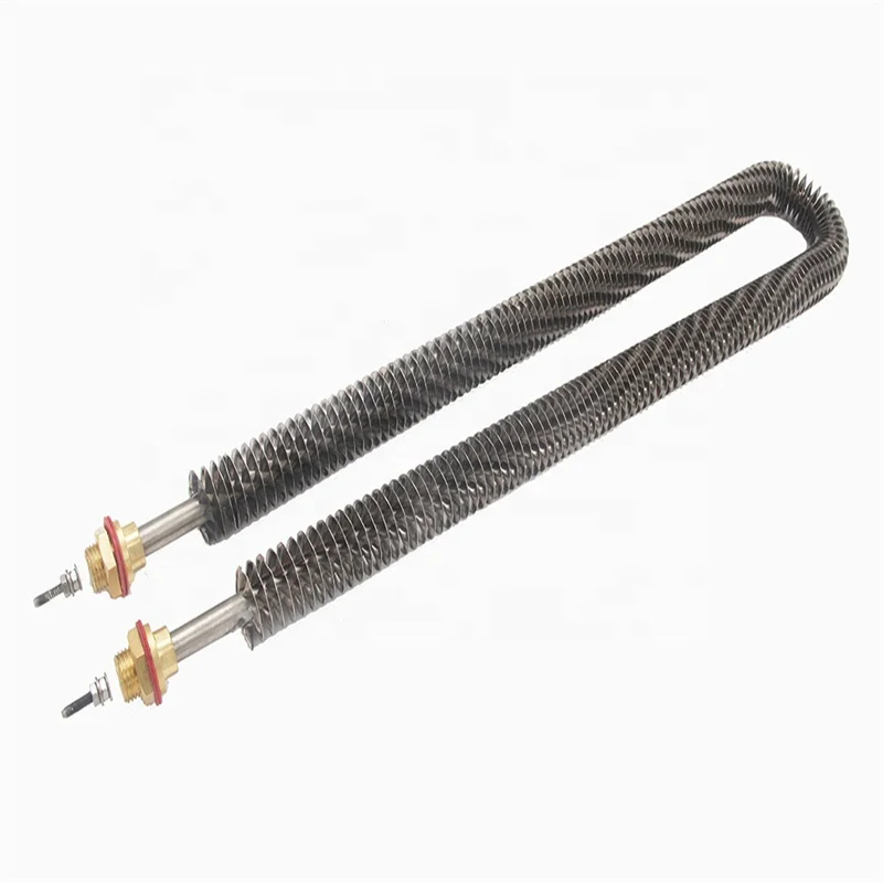 Finned Air Duct Heating Element Heating Tube Industry Heating Process Electric 220v 1000w 2kw Resistance Heater for Oven Stove
