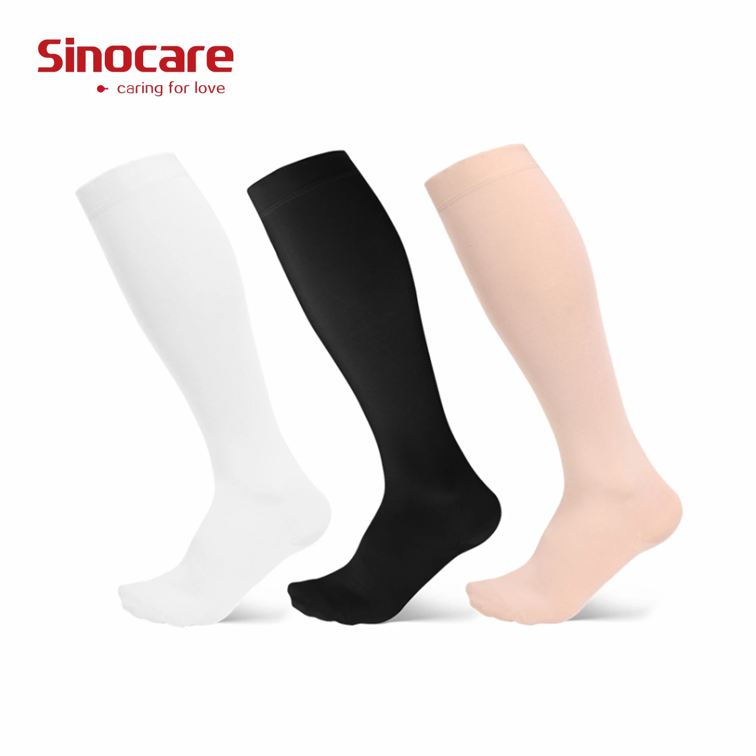 Sinocare медицинские компрессионные чулки 2 класс компрессии медицинский варикозное расширение вен чулки