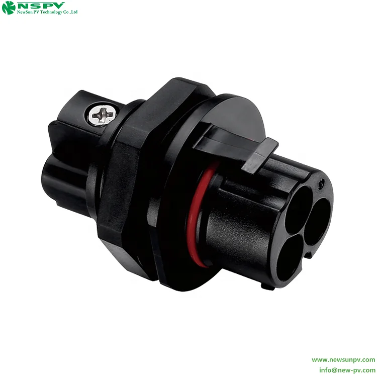 High Quality 3p Solar Inverter AC Connectors 3 Core Male and Female Copper Connectors for Solar Inverter