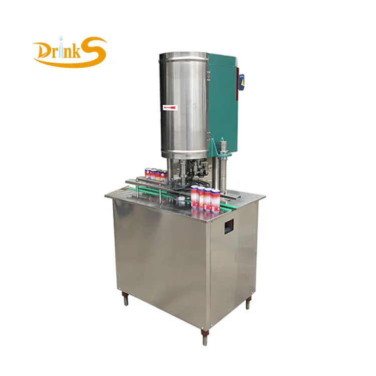 Food Meat Tin Can Closing Machine Automatic Vacuum Can Sealer Machine