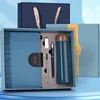 Ensemble de tasses thermos bleu brouillard